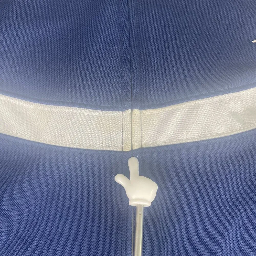 Jordan Dri Fit Jacket Mens XL Blue Logo Full Zip Athletic Sportswear Casual